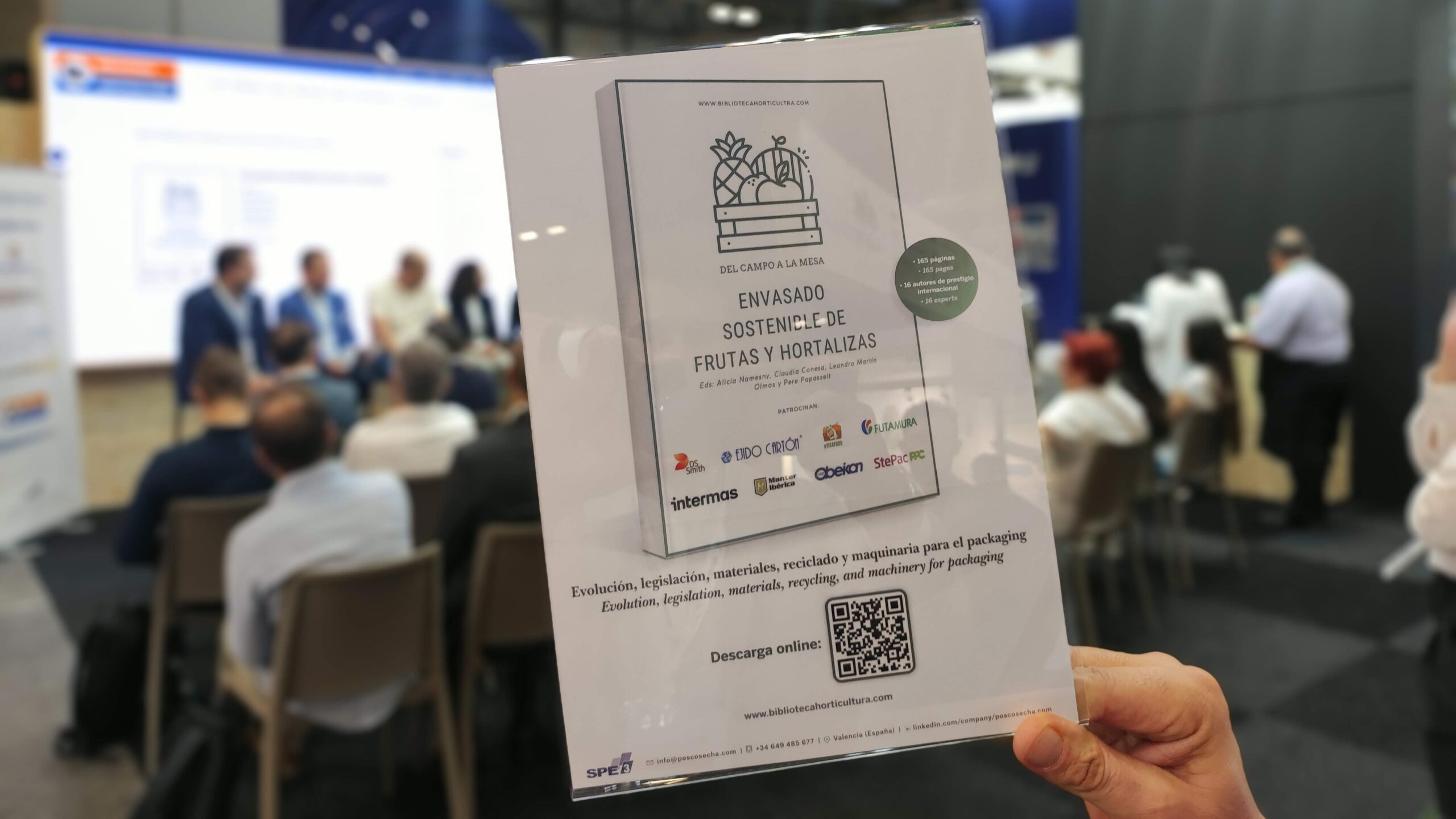 presentación libro envasado sostenible fruit attraction|libro envasado sostenible